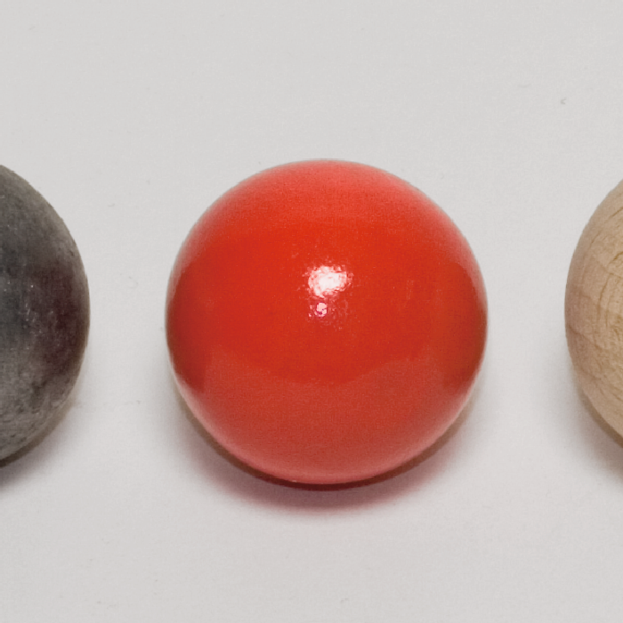 Holzkugel, rot, 25 mm Ø Holzkugel, rot, 25 mm Ø