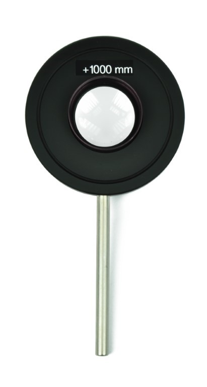 Linse demo, Fl = +1000 mm Linse demo, Fl = +1000 mm