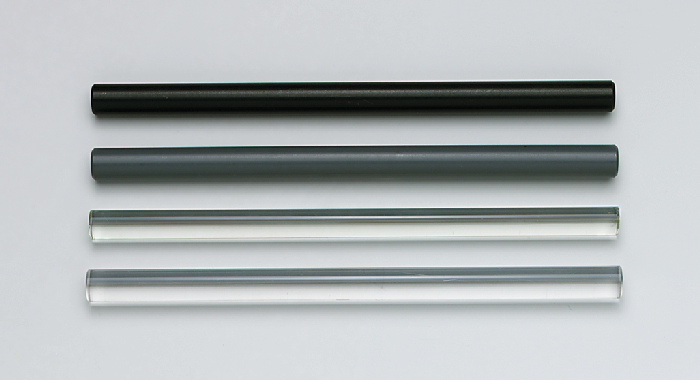 Reibungsstab, Glas