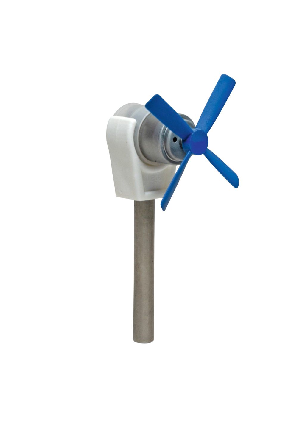 Elektromotor mit Propeller auf Stab Elektromotor mit Propeller auf Stab