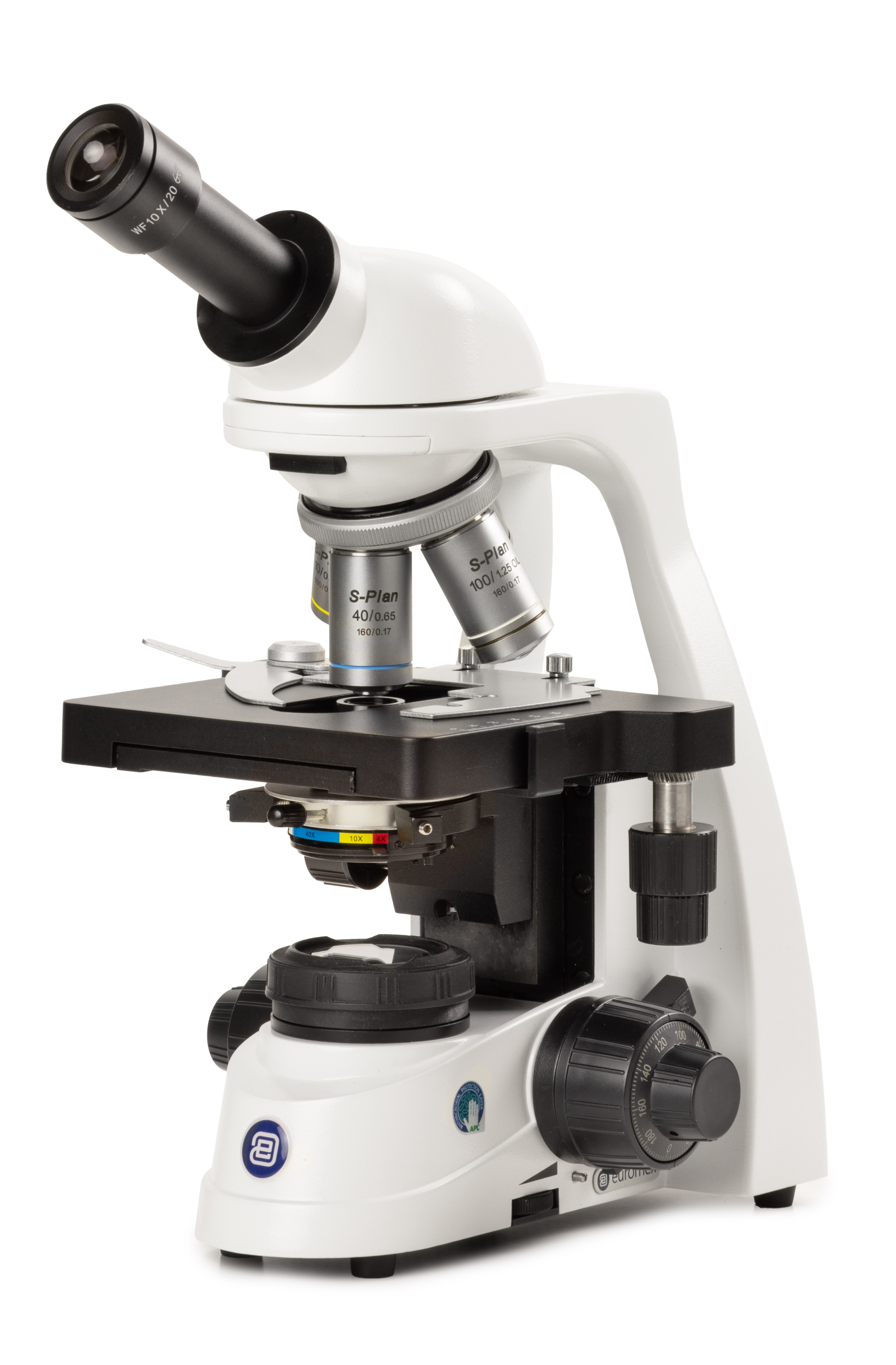 BlueScope Monokularmikroskop mit Semi-Plan-Objekti