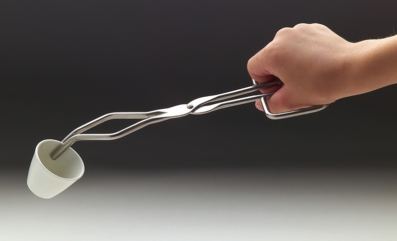 Tiegelzange aus Edelstahl Tiegelzange aus Edelstahl