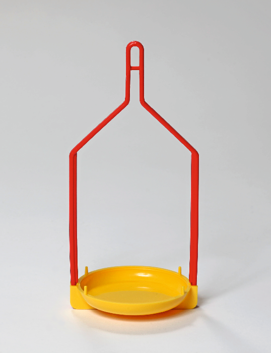 Waagschale, gelb, mit Bügel Waagschale, gelb, mit Bügel