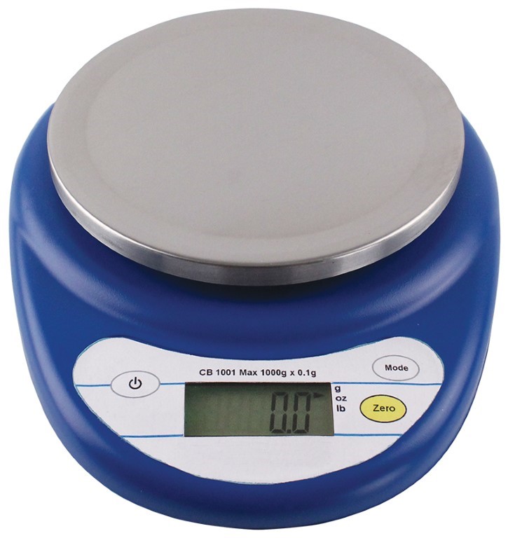 Kompaktwaage mit runder Waagschale Kompaktwaage mit runder Waagschale