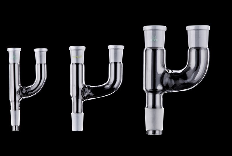 Zweihals-Destillieraufsatz Zweihals-Destillieraufsatz