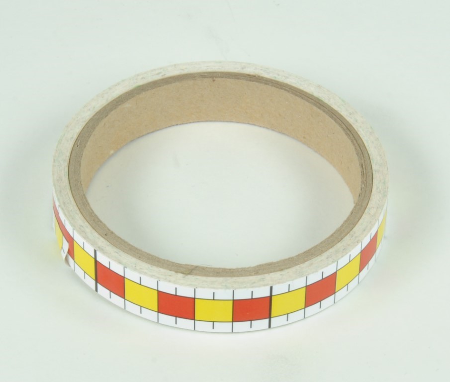 Maßband, weiß, B=16 mm Maßband, weiß, B=16 mm