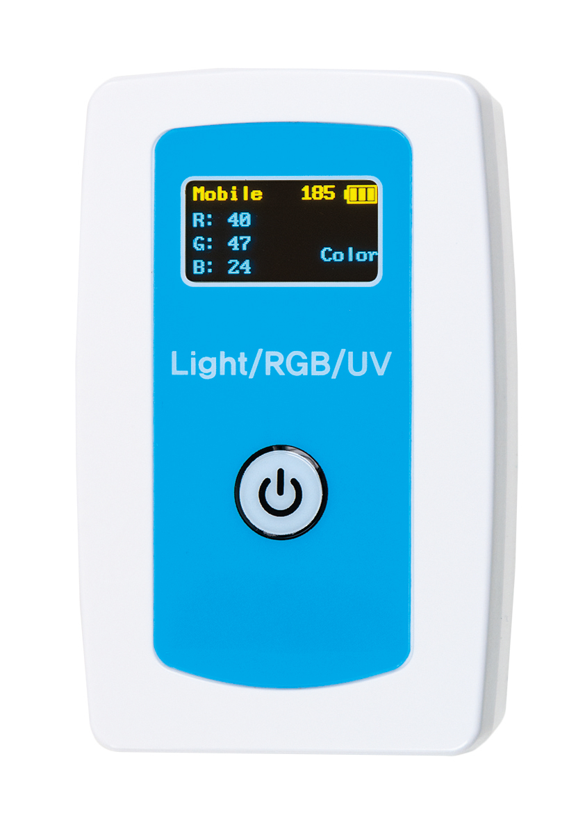 Smart-Sensor mit DISPLAY, für Lichtstärkemessung
