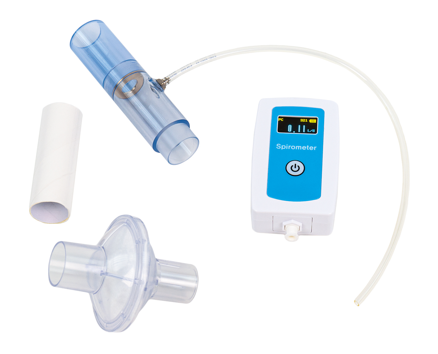 Smart-Sensor mit DISPLAY, Spirometer