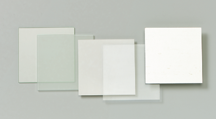 Glasplatte, matt, 90/90 mm Glasplatte, matt, 90/90 mm