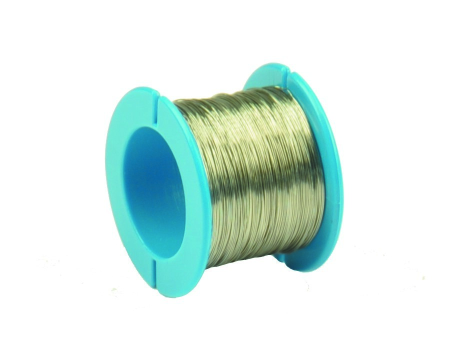 Konstantandraht, D = 0,2 mm, Rolle, blau Konstantandraht, D = 0,2 mm, Rolle, blau