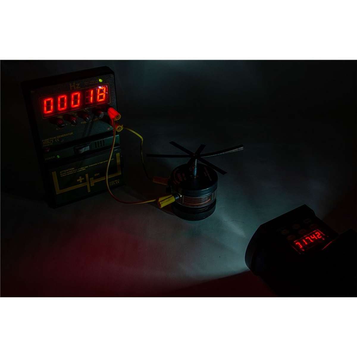 Stroboskop mit digitaler Anzeige, 1–250 Hz, Xenon