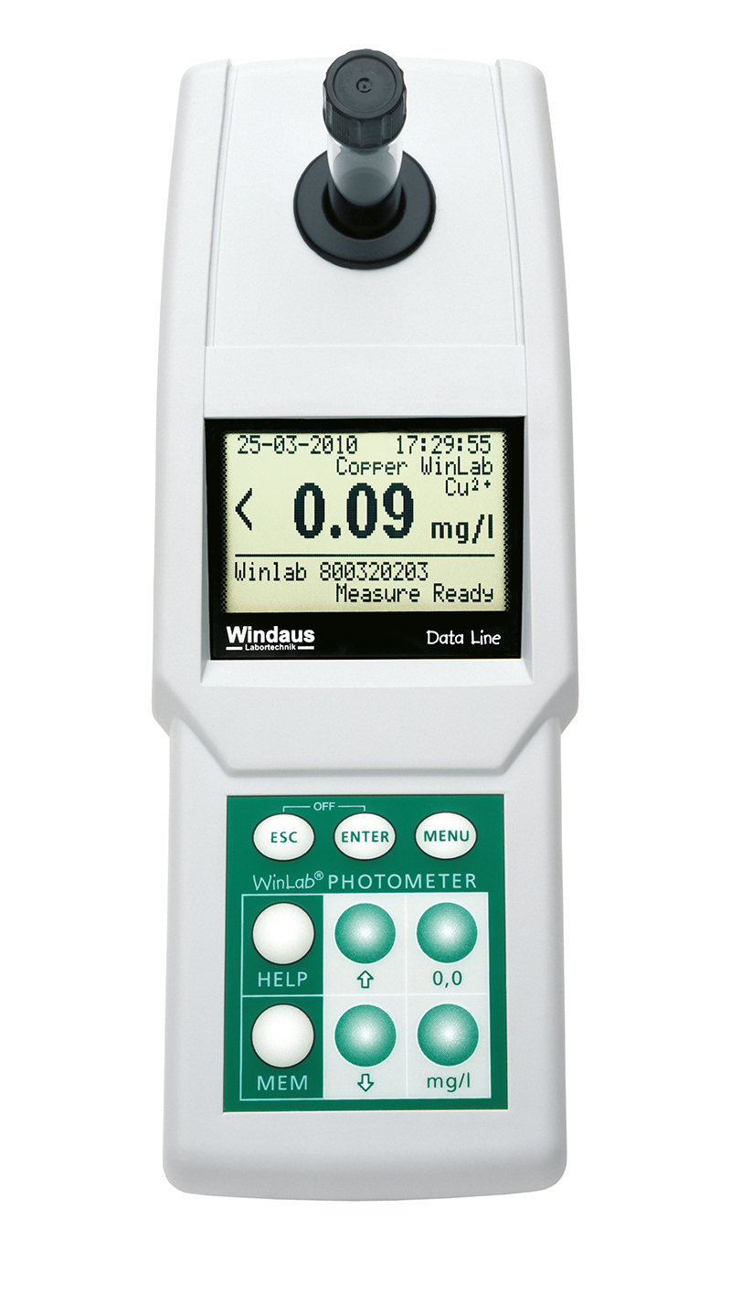800325000 WINLAB Data Line LED Photometer, inkl. Ladegerät und Software