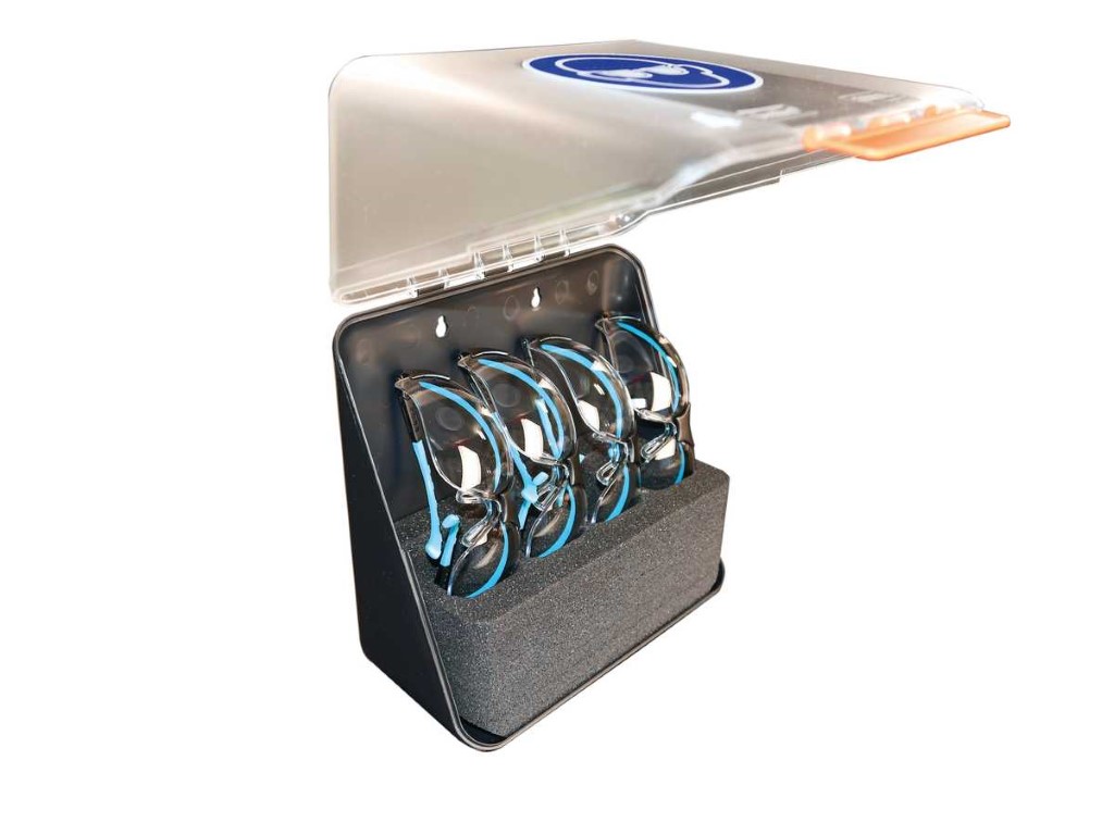 Aufbewahrungsbox für Schutzbrillen Aufbewahrungsbox für Schutzbrillen