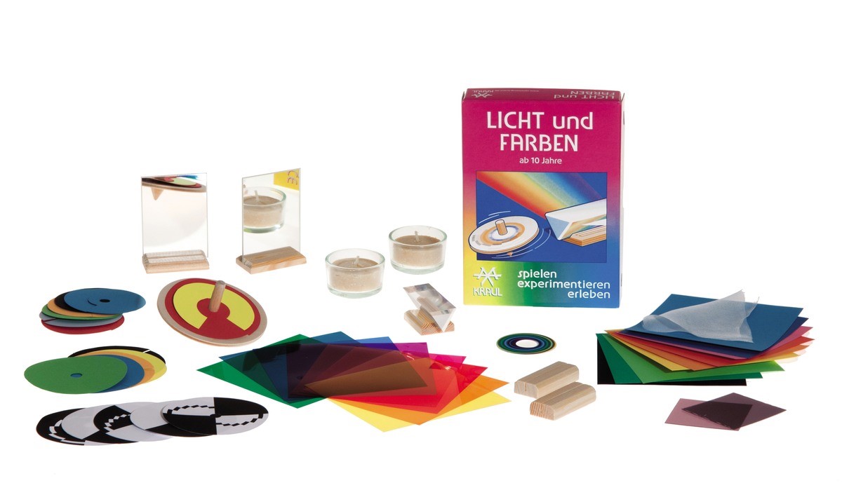 Licht und Farben Experimentierkit Licht und Farben Experimentierkit
