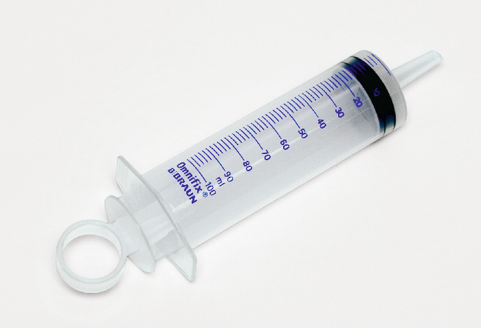 Kunststoffspritze, 100 ml Kunststoffspritze, 100 ml