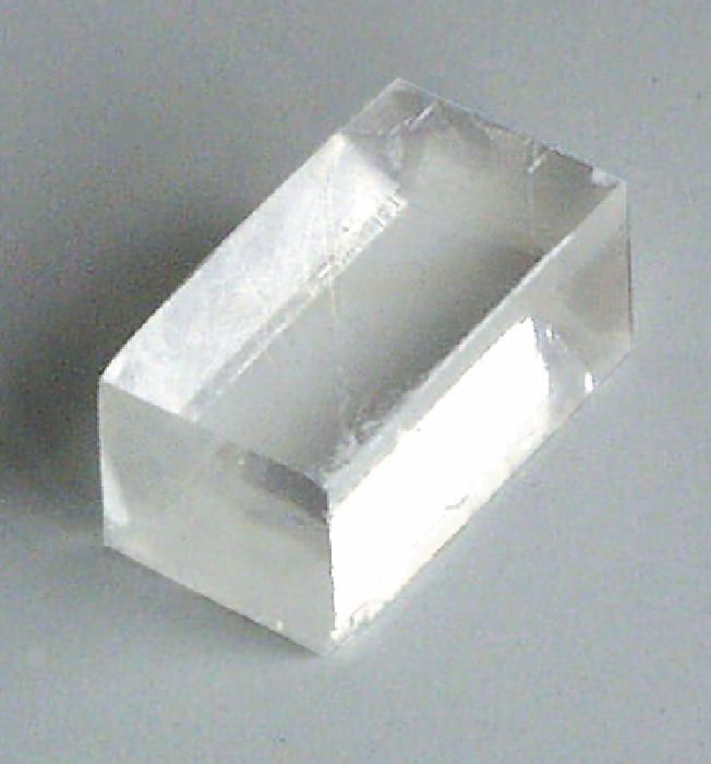 Kalkspat, ca. 25/10/10 mm Kalkspat, ca. 25/10/10 mm