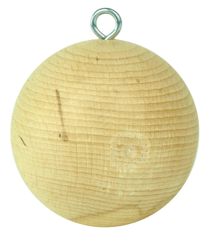 Pendelkugel Holz, D=60 mm Pendelkugel Holz, D=60 mm