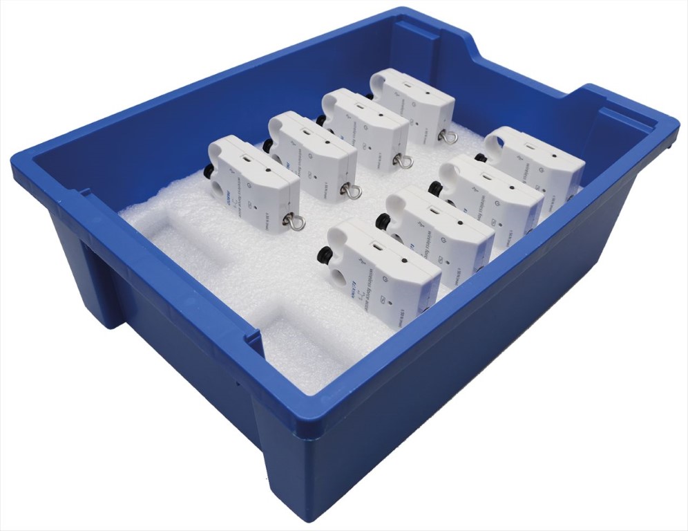 Klassensatz Smart Kraft- & Beschleunigungssensor (8 Stück in Wanne) Klassensatz Smart Kraft- & Beschleunigungssensor (8 Stück in Wanne)