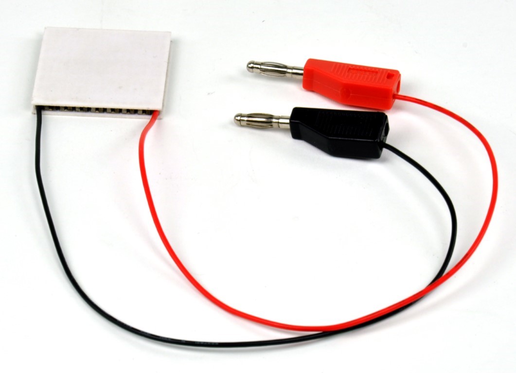 Peltierelement mit 2 Steckern Peltierelement mit 2 Steckern