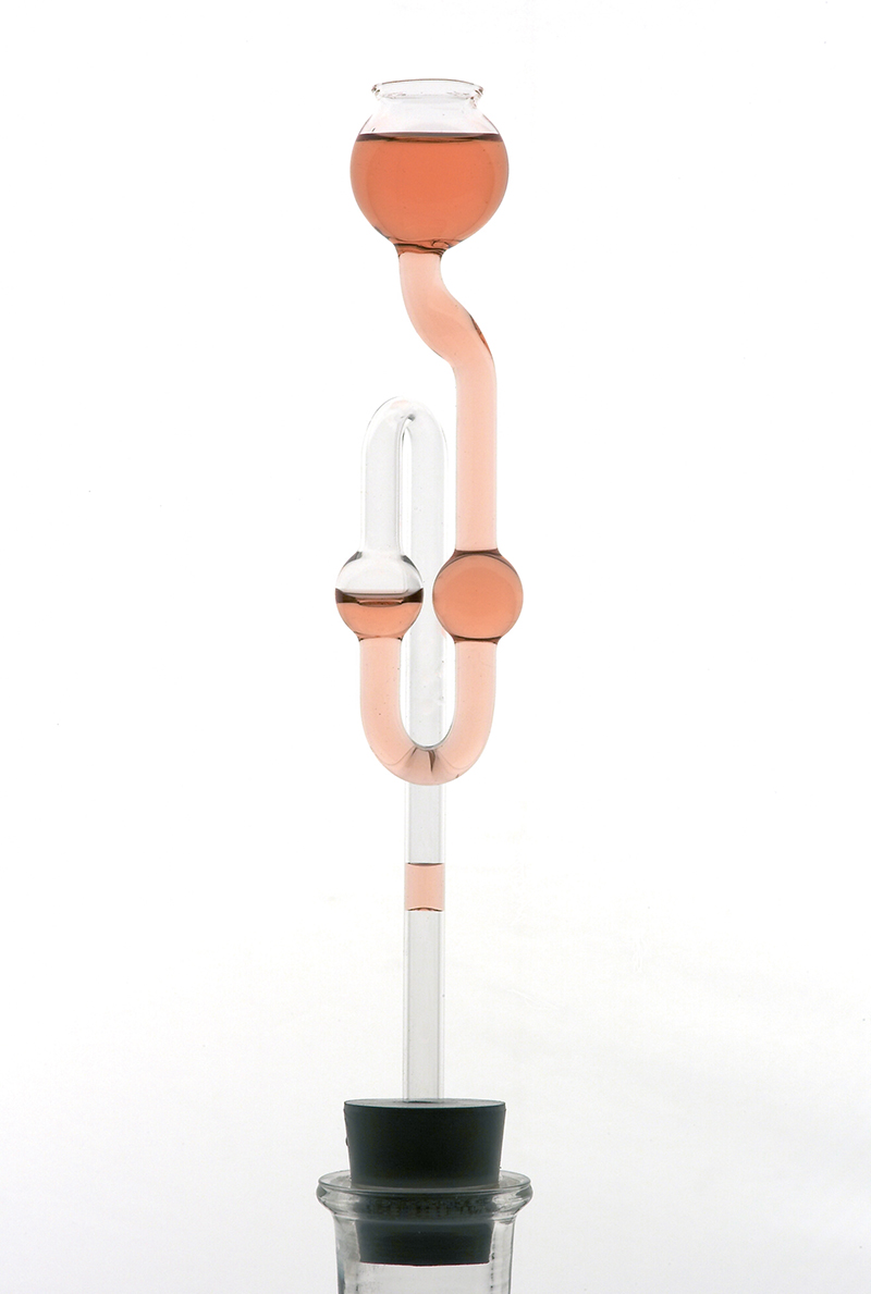 WINLAB Gärröhrchen mit Doppelkugel