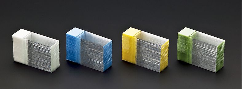 Objektträger mit integriertem Beschriftungsfeld