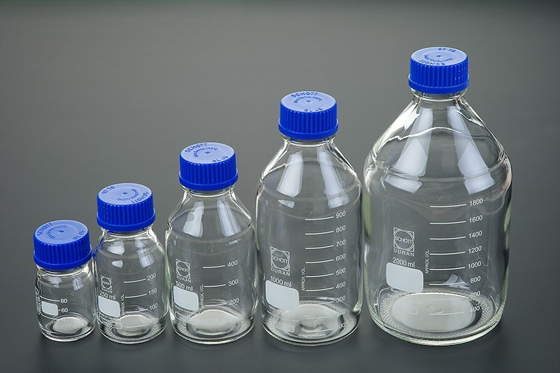 Laborflasche aus Borosilikatglas