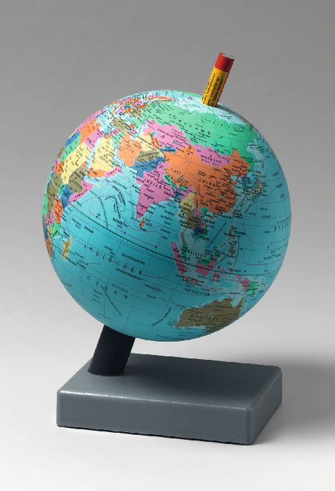 Globus zur Darstellung des Erdmagnetfeldes Globus zur Darstellung des Erdmagnetfeldes