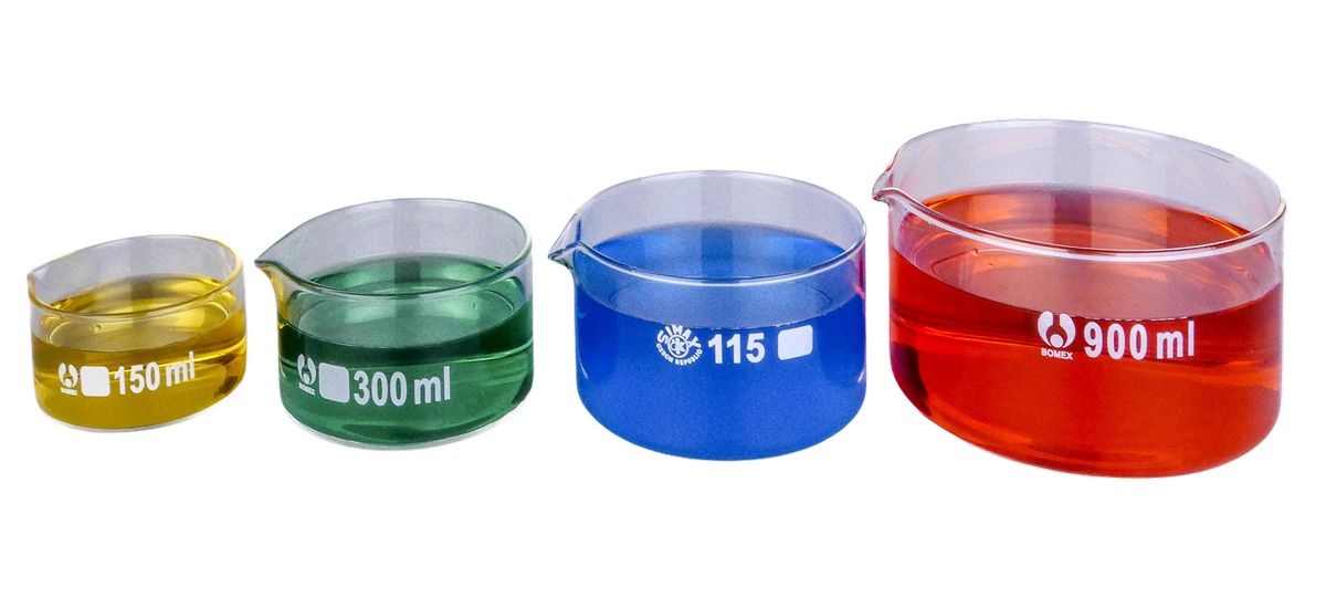 Kristallisierschale aus Borosilikatglas 3.3