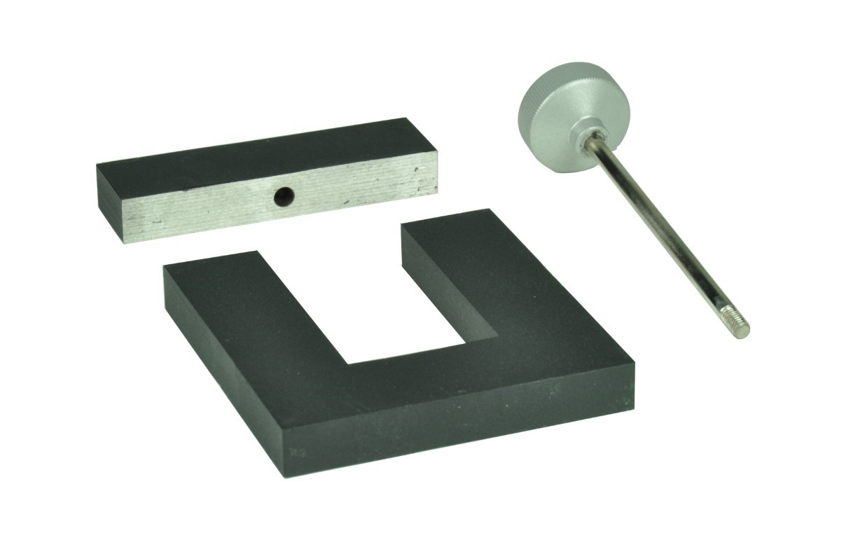 U-Kern mit Joch, geblättert, flach U-Kern mit Joch, geblättert, flach