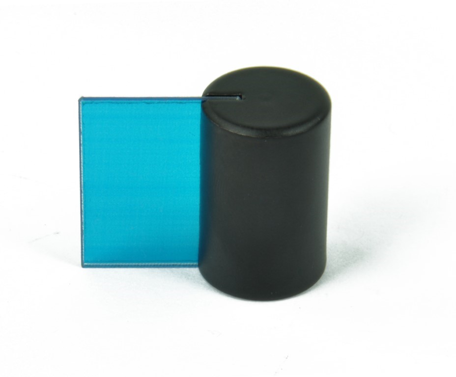 Farbfilter, blau, magnethaftend
