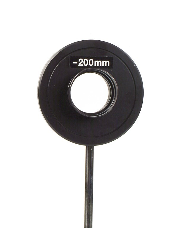 Linse demo, Fl = -200 mm Linse demo, Fl = -200 mm