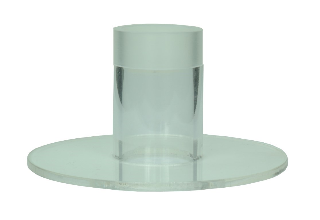 Scheibe mit Rohransatz Scheibe mit Rohransatz