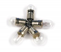 Glühlampe 12 V/100 mA, E10, Satz v. 5 Stück Glühlampe 12 V/100 mA, E10, Satz v. 5 Stück