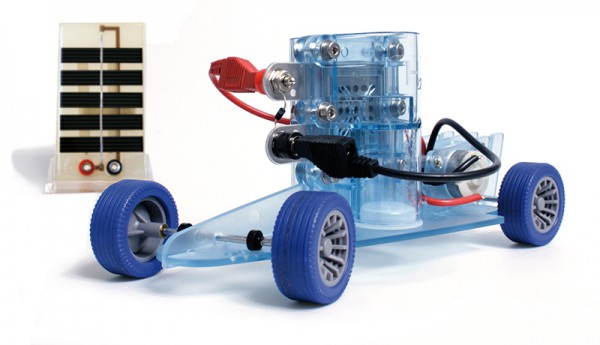 Modellauto mit reversibler Brennstoffzelle Komplett
