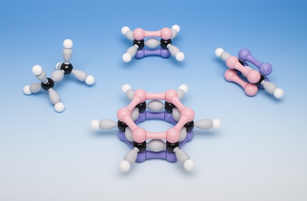 Molekülbaukasten , Orbital - Organische Strukturen