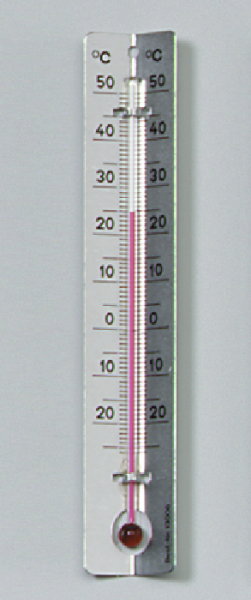 Thermometer mit Metallskala, –25/+50 °C