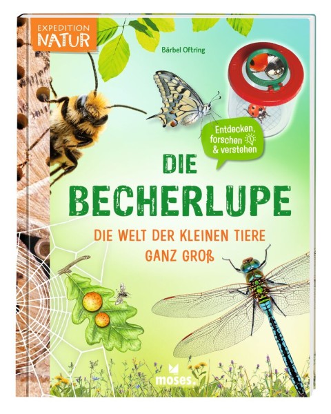 Buch "Die Becherlupe" Die Welt der kleinen Tiere ganz groß