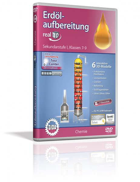 Erdölaufbereitung - real3D Software