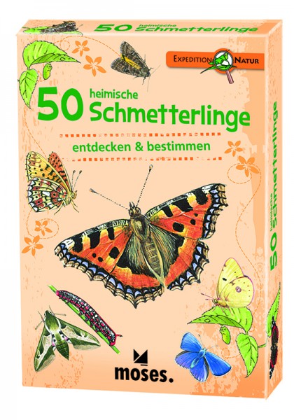 50 heimische Schmetterlinge