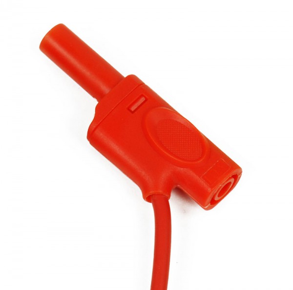 Sicherheitsverbindungsleitung, rot, 50 cm