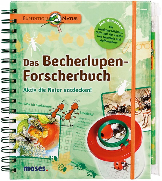 Das Becherlupen Forscherbuch Aktiv die Natur Entdecken!
