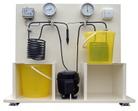 Wärmepumpe, Demonstrationsmodell Wärmepumpe, Demonstrationsmodell