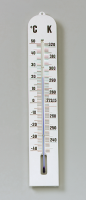 Celsius-Kelvin-Thermometer, –40/+50 °C Celsius-Kelvin-Thermometer, –40/+50 °C