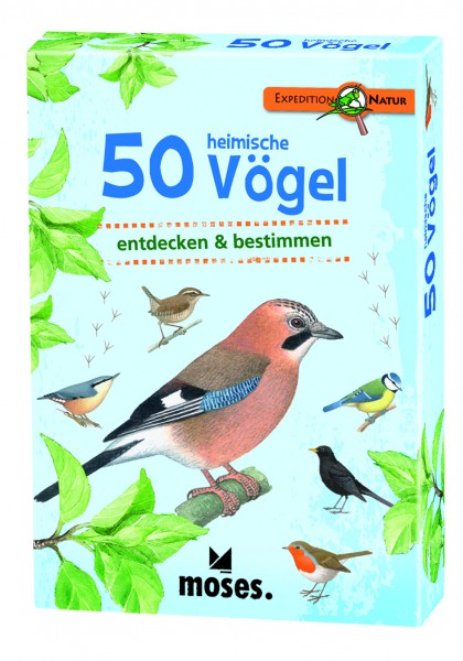 50 heimische Vögel