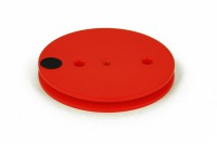 Riemenscheibe D=50 mm, rot Riemenscheibe D=50 mm, rot
