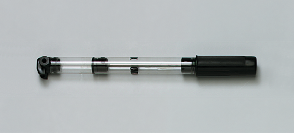 Luftpumpe, 295 mm, Zylinder transparent
