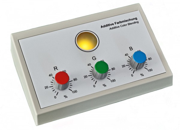 Schülerversuchsgerät ''Additive Farbmischung''