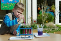 Handliches Experimentiertablett aus SAN-Kunststoff Handliches Experimentiertablett aus SAN-Kunststoff