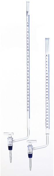 Bürette mit seitlichem Hahn