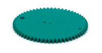 Zahnrad 60 Zähne, grün, D=124 mm Zahnrad 60 Zähne, grün, D=124 mm